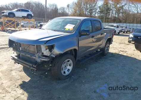 2021 Chevrolet Colorado 4Wd Short Box Z71 z USA, uszkodzony, nr VIN 1GCGTDEN0M1125212